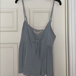 super cute tie tank top